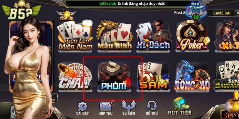 Game Bài B52 Club - Chơi Hay Rinh Quà Khủng 1 Cách chơi game bài Phỏm