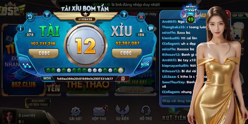 Tài Xỉu MD5 B52 Club - Bí Mật Chiến Thắng và Mẹo Chơi Hay 1 Kinh nghiệm chơi tài xỉu MD5 B52 - Những chiến thuật dễ ăn tiền nhất